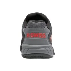 K-Swiss Hypercourt Express 2 Men's Tennis Shoe (Black/Grey/Orange) -Racquet Pro Shop 06613 042.03