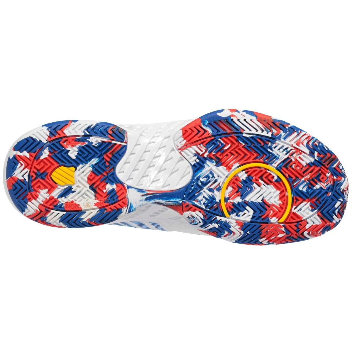 K-Swiss Hypercourt Supreme Men's Tennis Shoe (White/Classic Blue/Berry Red) 2 K-Swiss Hypercourt Supreme Men's Tennis Shoe (White/Classic Blue/Berry Red) - Image 2