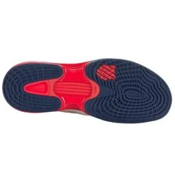 K-Swiss SpeedTrac Men's Tennis Shoe (White/Blue) -Racquet Pro Shop 07392 146 1