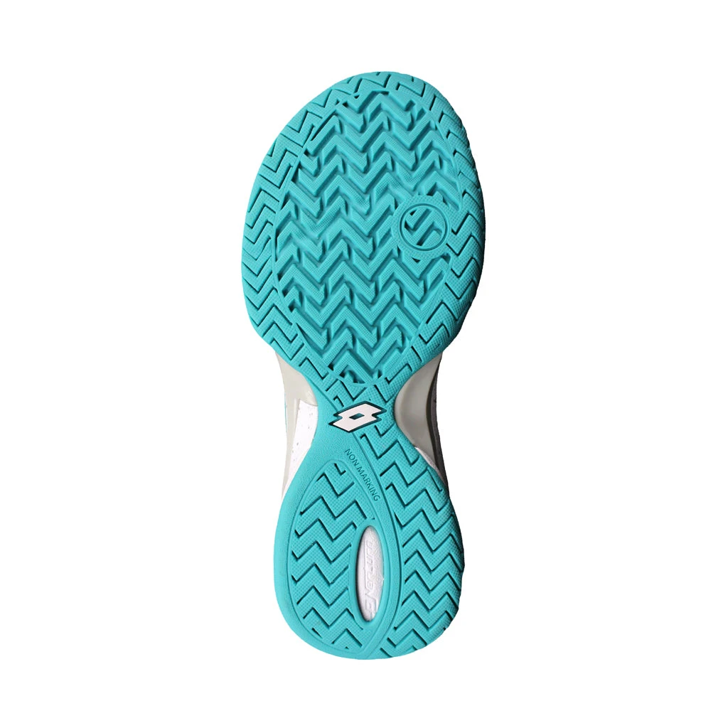 Lotto Mirage 300 Speed Women's Tennis Shoe (Blue/White/Silver) 5 Lotto Mirage 300 Speed Women's Tennis Shoe (Blue/White/Silver) - Image 5