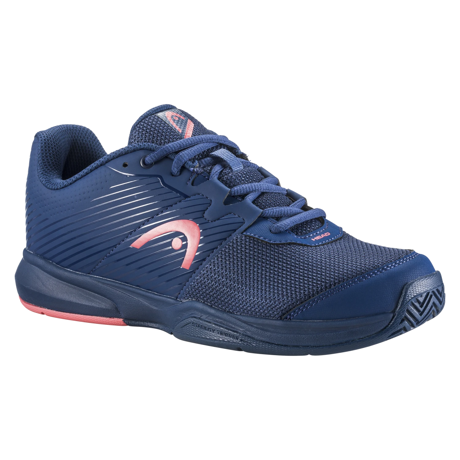 Head Revolt Court Women's Tennis Shoe (Navy/Pink) 1 Head Revolt Court Women's Tennis Shoe (Navy/Pink)
