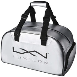 Wilson Luxilon Duffel Bag (Silver/Black)