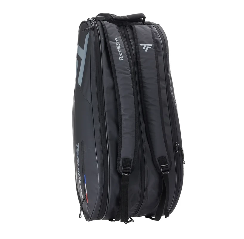 Tecnifibre Team Dry 12 Racquet Bag (Black/Silver) 6 Tecnifibre Team Dry 12 Racquet Bag (Black/Silver) - Image 6