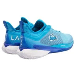 Lacoste AG-LT23 Lite Men's Tennis Shoes (Blue/White) -Racquet Pro Shop 45SMA0132 PT2 03