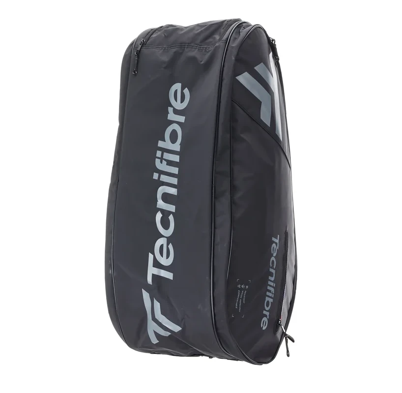 Tecnifibre Team Dry 12 Racquet Bag (Black/Silver) 5 Tecnifibre Team Dry 12 Racquet Bag (Black/Silver) - Image 5
