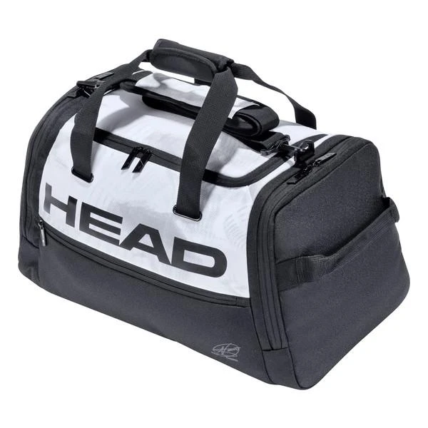 Head Djokoic Duffel Bag (White/Black) 1 Head Djokoic Duffel Bag (White/Black)