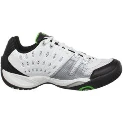 Prince T22 Men's Tennis Shoe (White/Black/Green) -Racquet Pro Shop 8P984149 4