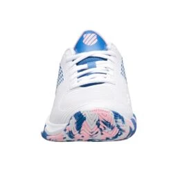 K-Swiss Hypercourt Supreme Women's Tennis Shoe (White/Star Sapphire/Orchid Pink) -Racquet Pro Shop 96615 969.02