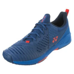 Yonex Power Cushion Sonicage 3 Clay Men's Tennis Shoe (Navy/Red) 7 Yonex Power Cushion Sonicage 3 Clay Men's Tennis Shoe (Navy/Red) -Racquet Pro Shop Capture12 41e5e747 9e43 4d0f 8d1d c77b27005ba9