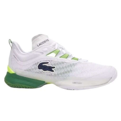 Lacoste AG-LT23 Ultra Men's Tennis Shoes (White/Green) -Racquet Pro Shop Capture6
