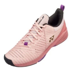 Yonex Power Cushion Sonicage 3 Women's Tennis Shoe (Pink/Beige) -Racquet Pro Shop Capture 3 661c2c48 789f 44c3 8832 ee2efb82db40