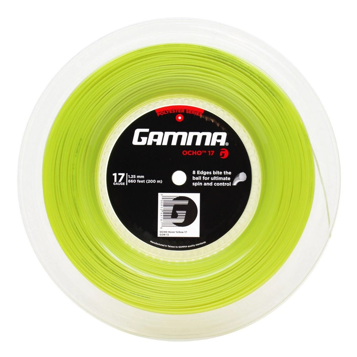 Gamma Ocho 17 Tennis String Reel 200M (Yellow) 1 Gamma Ocho 17 Tennis String Reel 200M (Yellow)