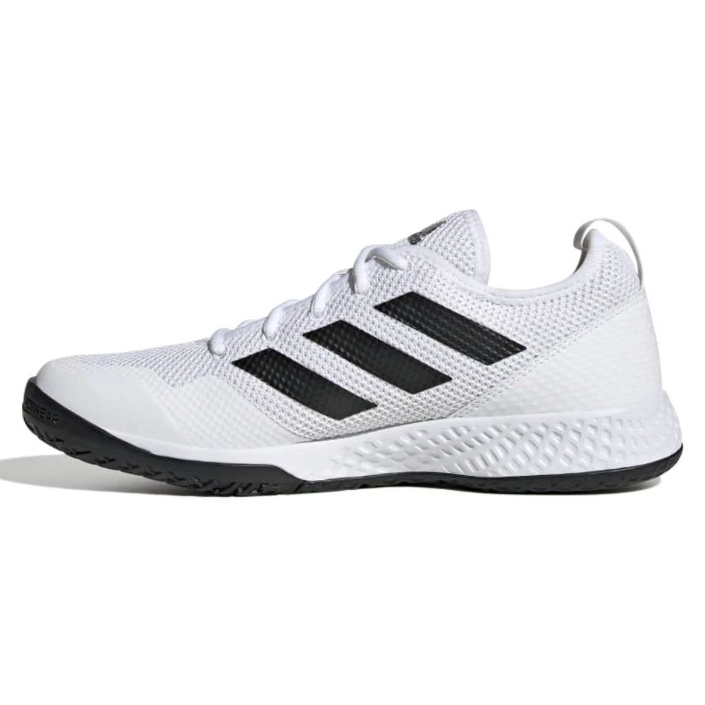 Adidas Court Flash Men's Tennis Shoe (White/Core Black) 2 Adidas Court Flash Men's Tennis Shoe (White/Core Black) - Image 2