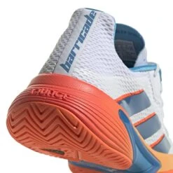 Adidas Barricade Men's Tennis Shoe (Blue/White) -Racquet Pro Shop GW2963 8 FOOTWEAR Photography DetailView1 white db0a29b7 9af5 46b8 a4a4 6b11cfc20f6c