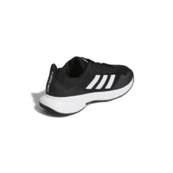 Adidas GameCourt 2 Men's Tennis Shoe (Black/White) -Racquet Pro Shop GW2990 7 FOOTWEAR Photography BackLateralTopView white 8e02586b 228b 483b 9e9f 18f599590cee