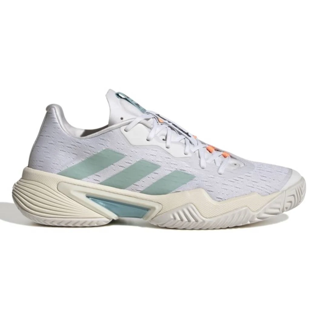 Adidas Barricade Parley Women's Tennis Shoe (White/Grey) 1 Adidas Barricade Parley Women's Tennis Shoe (White/Grey)