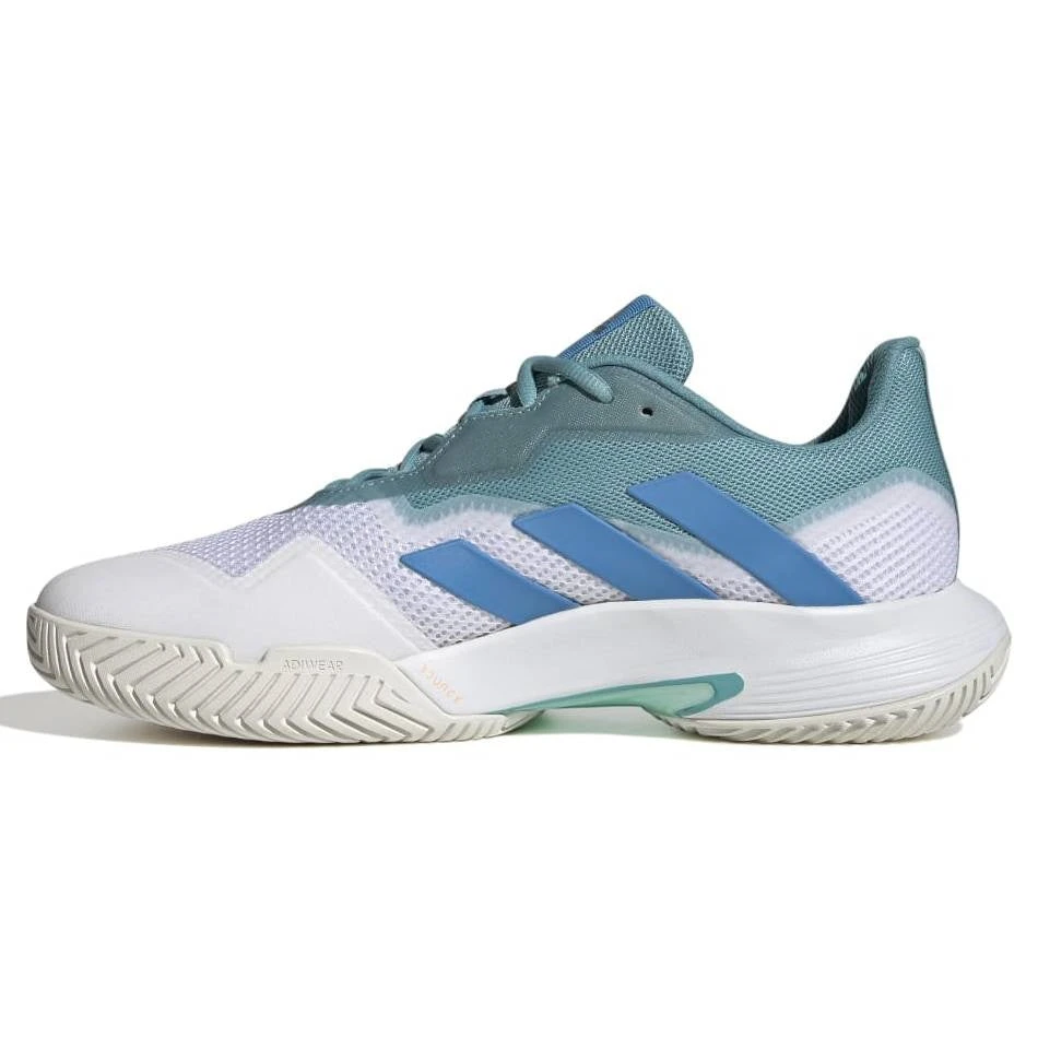Adidas Court Jam Control Men's Tennis Shoe (Min Ton/Pulse Blue/White) 2 Adidas Court Jam Control Men's Tennis Shoe (Min Ton/Pulse Blue/White) - Image 2