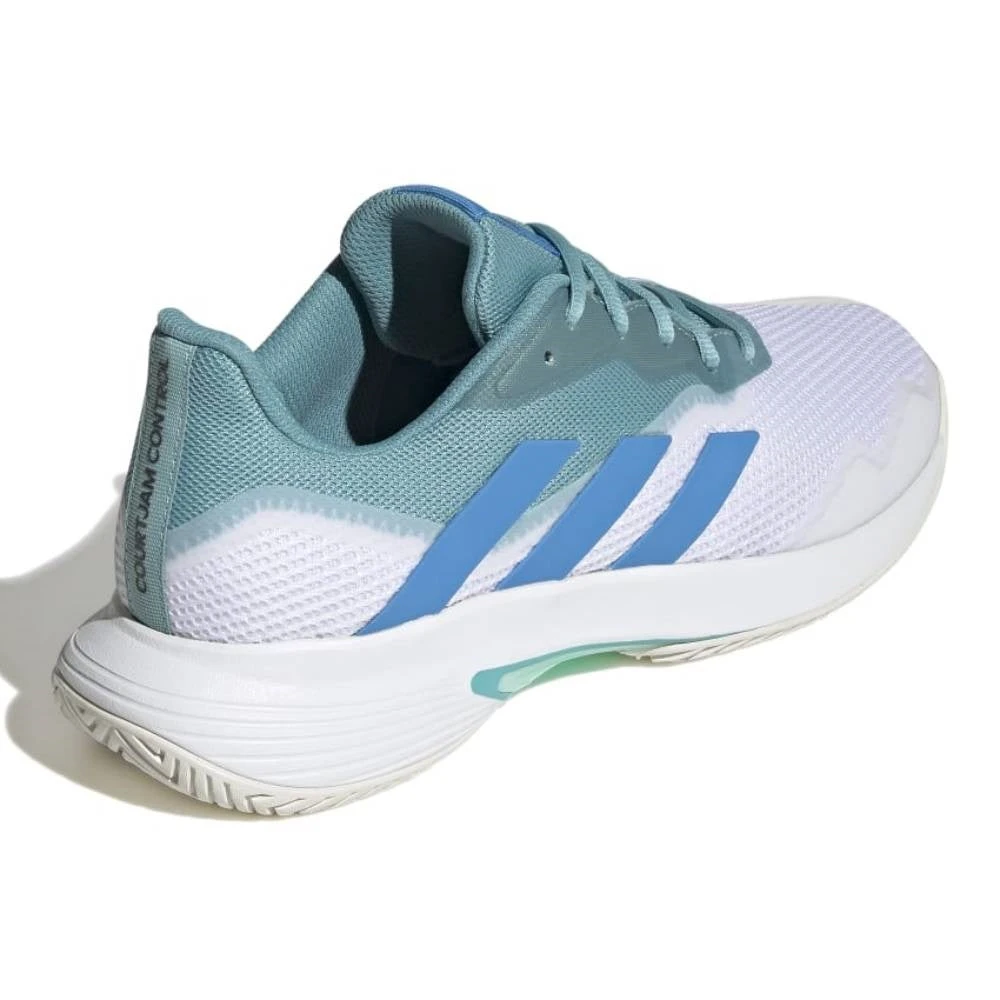 Adidas Court Jam Control Men's Tennis Shoe (Min Ton/Pulse Blue/White) 6 Adidas Court Jam Control Men's Tennis Shoe (Min Ton/Pulse Blue/White) - Image 6