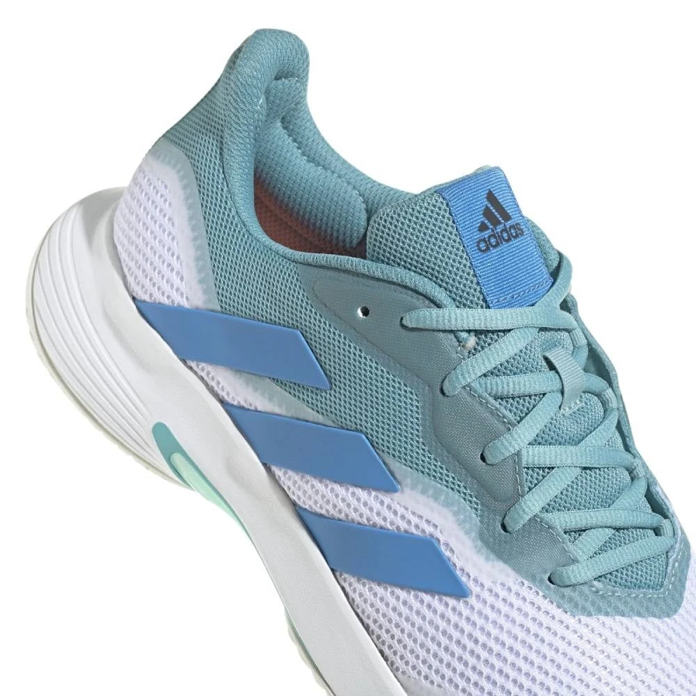 Adidas Court Jam Control Men's Tennis Shoe (Min Ton/Pulse Blue/White) 7 Adidas Court Jam Control Men's Tennis Shoe (Min Ton/Pulse Blue/White) - Image 7
