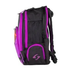 Gearbox Backpack - Court (Purple Accent With Red/Yellow Gradient) -Racquet Pro Shop GearboxCourtBackpack5