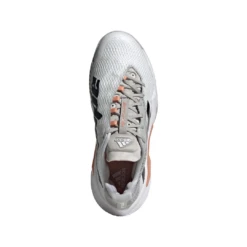 Adidas Barricade Women's Tennis Shoe (Grey/Black/Blush) 32 Adidas Barricade Women's Tennis Shoe (Grey/Black/Blush) -Racquet Pro Shop H67699 FTW photo top portrait white