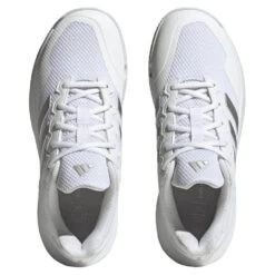 Adidas GameCourt 2 Women's Tennis Shoe (White) 8 Adidas GameCourt 2 Women's Tennis Shoe (White) -Racquet Pro Shop HQ8476 3 FOOTWEAR Photography TopPortraitView transparent