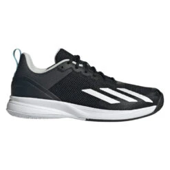 Adidas Courtflash Speed Men's Tennis Shoe (Black/White)