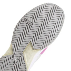 Adidas Adizero Ubersonic 4 Women's Tennis Shoe (White/Impact Orange) -Racquet Pro Shop HR2034 9 FOOTWEAR Photography Detail View 2 transparent 0eb1bee1 26d7 4179 adfd 3f1697d0884a