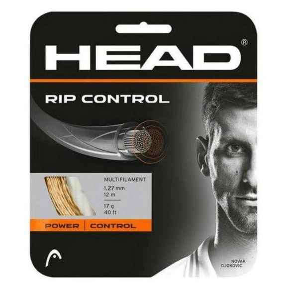 Head RIP Control 17/1.25 Tennis String (Natural) 1 Head RIP Control 17/1.25 Tennis String (Natural)