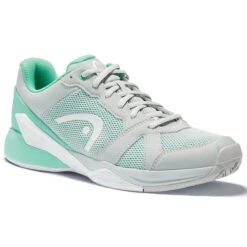 Head Revolt Evo Women's Tennis Shoe (Grey/Green)