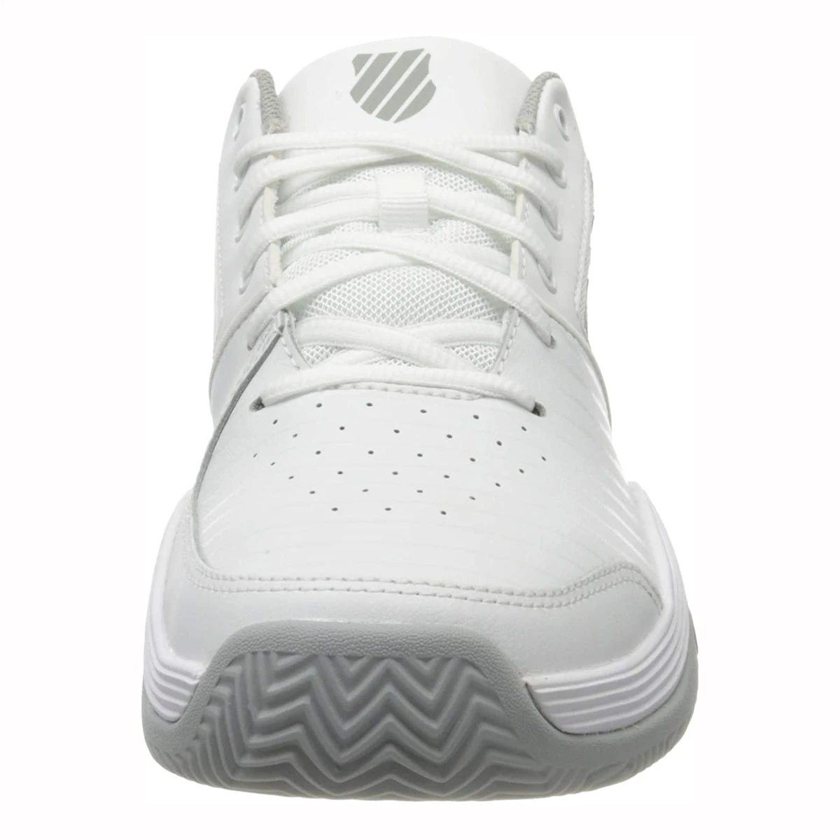 K-Swiss Court Express Clay Court Women's Tennis Shoe (White/Silver) 4 K-Swiss Court Express Clay Court Women's Tennis Shoe (White/Silver) - Image 4