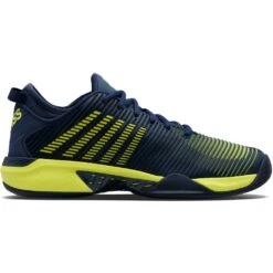 K-Swiss Hypercourt Supreme Men's Tennis Shoe (Navy/Yellow)
