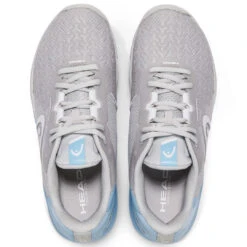 Head Revolt Pro 3.5 Women's Tennis Shoe (Grey/Light Blue) -Racquet Pro Shop Presentation 274121 Revolt Pro 3 5 Women GRLB Gray LightBlue 5