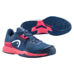 Head Sprint Team 3.5 Women's Tennis Shoe (Navy) -Racquet Pro Shop Presentation 274302 Sprint Team 3.5 Women DBAZ 1 2
