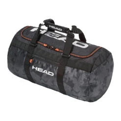 Head Tour Team Club Duffel Bag (Black/Silver)