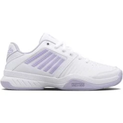 K-Swiss Court Express HB Women's Tennis Shoe (White/Purple)