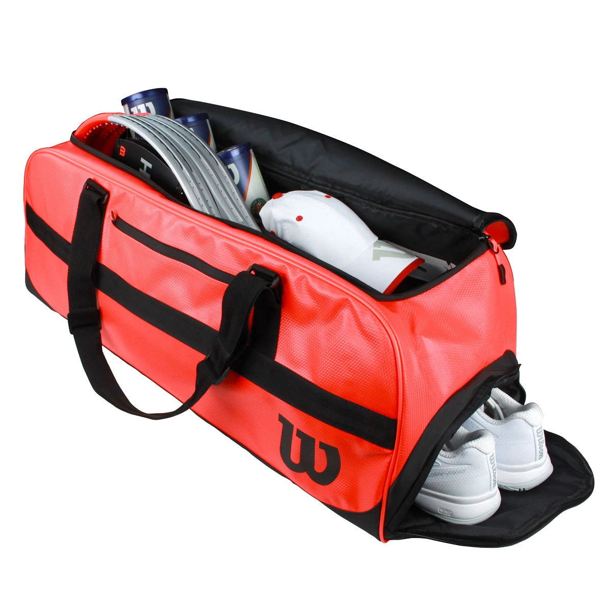 Wilson Tour Duffel Large Racquet Bag (Red) 1 Wilson Tour Duffel Large Racquet Bag (Red)