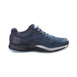 Wilson Rush Pro 3.5 Women's Tennis Shoe (Blue/White) -Racquet Pro Shop WRS327290 0 Rush Pro 35 Womens MajolicaBlue OuterSpace WH.png.cq5dam.web .1200.1200