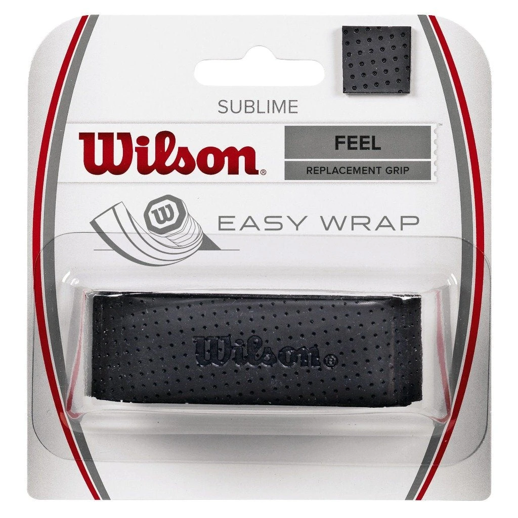 Wilson Sublime Replacement Grip (Black) 1 Wilson Sublime Replacement Grip (Black)