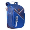 Wilson Super Tour Roland Garros Backpack Racquet Bag (Blue)