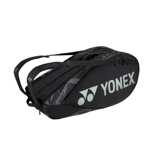 Yonex Pro 6 Pack Racquet Bag (Black) 1 Yonex Pro 6 Pack Racquet Bag (Black)