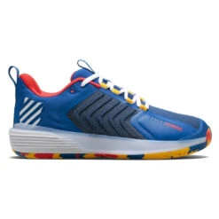 K-Swiss Ultrashot 3 Men's Tennis Shoe (Blue/Red/Yellow)